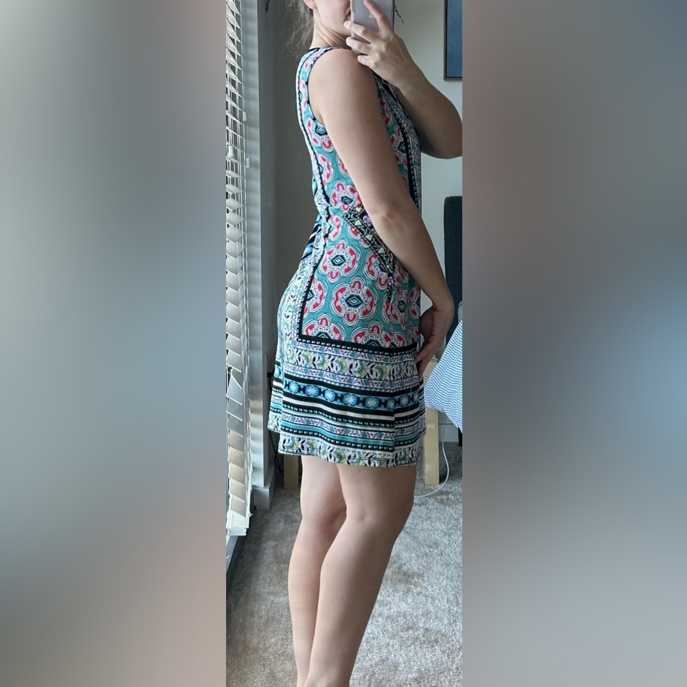 AGB Sleeveless Dress Size Small - multicolor - A-Line dress with pockets